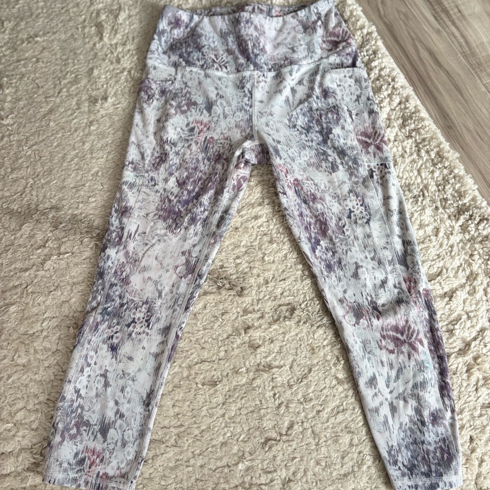 (2) RBX Multicolor Leggings Size Medium - Picture 2 of 4
